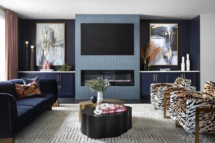 Tile TV Wall