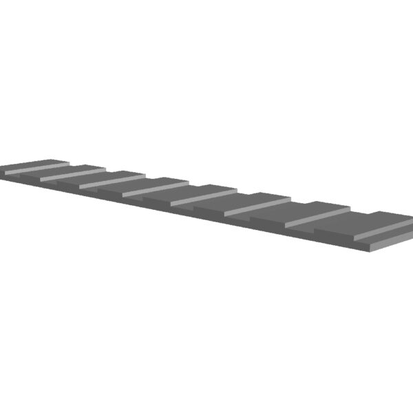 Core Flooring Tactile Warning Strips #36 Dark Green 1/8" x 12" x 12'