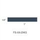 Johnsonite Feature Strips - FS 18 DW3 50'