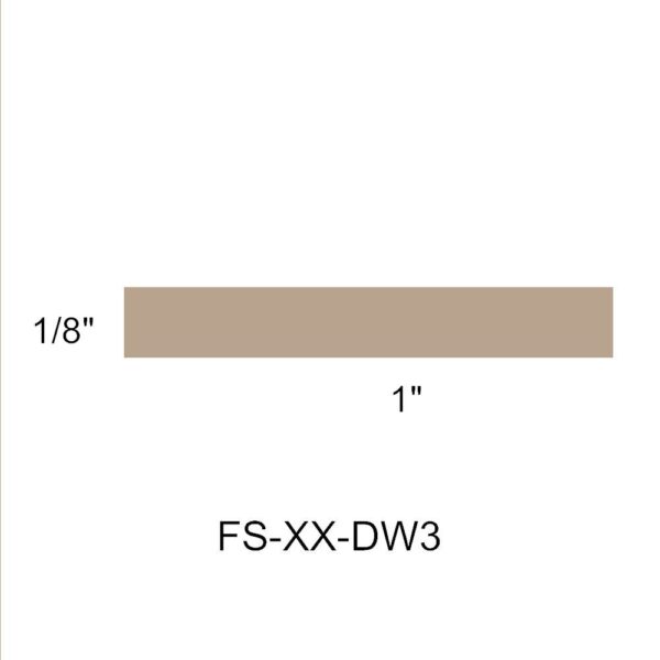 Johnsonite Feature Strips - FS 49 DW3 50'