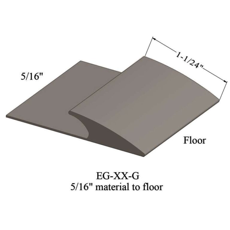 Johnsonite Carpet Edge Guard - EG 80 G 5/16" material to floor #80 Fawn 12'