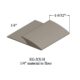 Johnsonite Carpet Edge Guard - EG 49 H 1/4" material to floor #49 Beige 12'