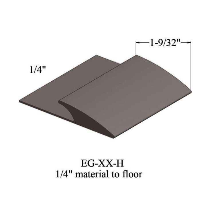 Johnsonite Carpet Edge Guard - EG 76 H 1/4" material to floor #76 Cinnamon 12'