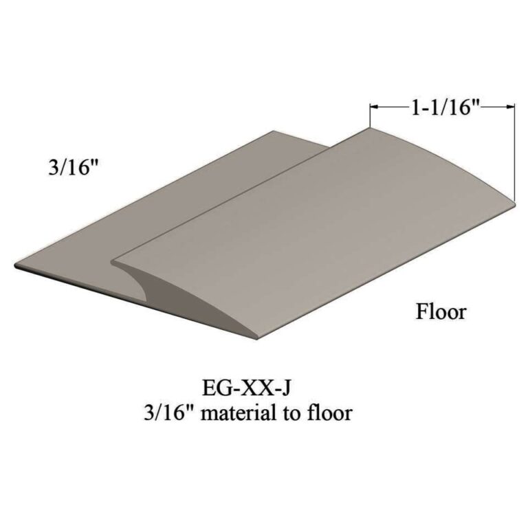 Johnsonite Carpet Edge Guard - EG 22 J 3/16" material to floor #22 Pearl 12'