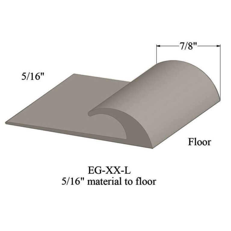 Johnsonite Carpet Edge Guard - EG 22 L 5/16" material to floor #22 Pearl 12'
