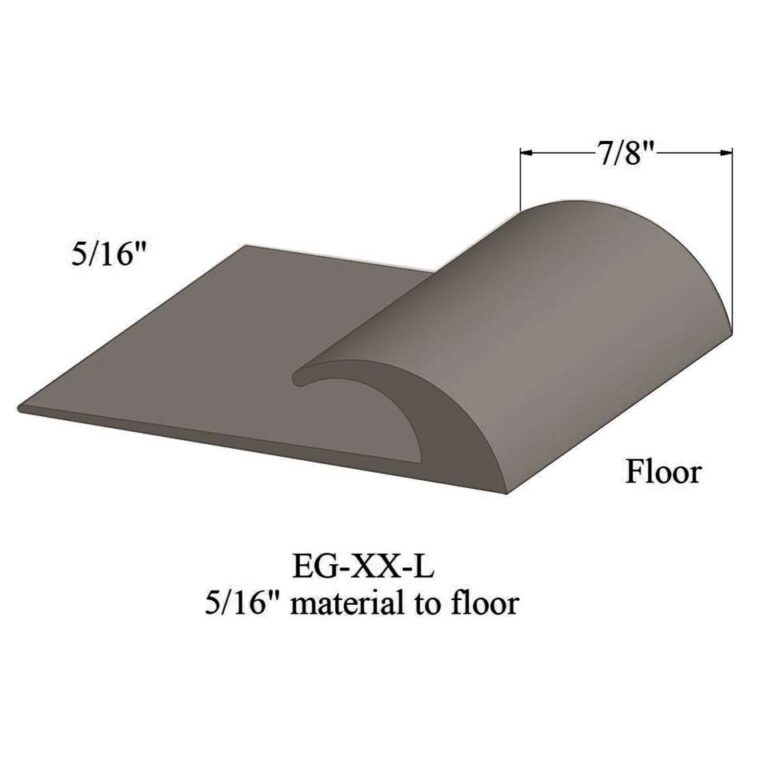 Johnsonite Carpet Edge Guard - EG 80 L 5/16" material to floor #80 Fawn 12'