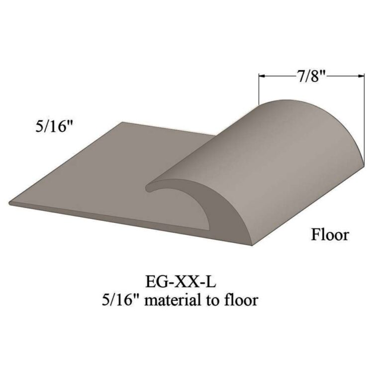 Johnsonite Carpet Edge Guard - EG 11 L 5/16" material to floor #11 Canvas 12'