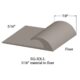Johnsonite Carpet Edge Guard - EG 11 L 5/16" material to floor #11 Canvas 12'