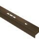 Schluter VINPRO-STEP Resilient Surface Stair-Nosing Profile - Anodized Aluminum Brushed Antique Bronze 1/4" (6 mm) x 8' 2-1/2"