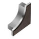Schluter DILEX-AHK End Cap - Aluminum Dark Anthracite