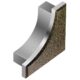 Schluter DILEX-AHK End Cap - Aluminum Bronze