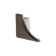 Schluter DILEX-AHKA Left End Cap with 3/8" Radius - Aluminum Bronze