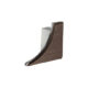 Schluter DILEX-AHKA Right End Cap with 3/8" Radius - Aluminum Bronze