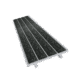 Kinesik Ecoglo S1-N30 Cast in Place Stair Nosing with Black Anti-Slip Strip 2.1" (Sold in Linear Feet)