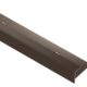 Schluter VINPRO-STEP Resilient Surface Stair-Nosing Profile - Anodized Aluminum Brushed Antique Bronze 7/16" (11 mm) x 8' 2-1/2"