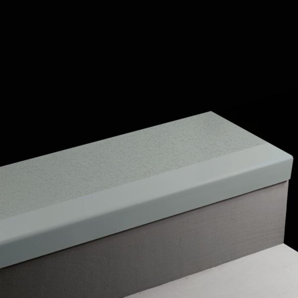 Tarkett Angle Fit Rubber Stair Tread Rice Paper #58 Windsor Blue 36"