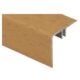 M-D PRO Aluminum Stair Nosing for Laminate Clear Anodized 1/4" x 12'